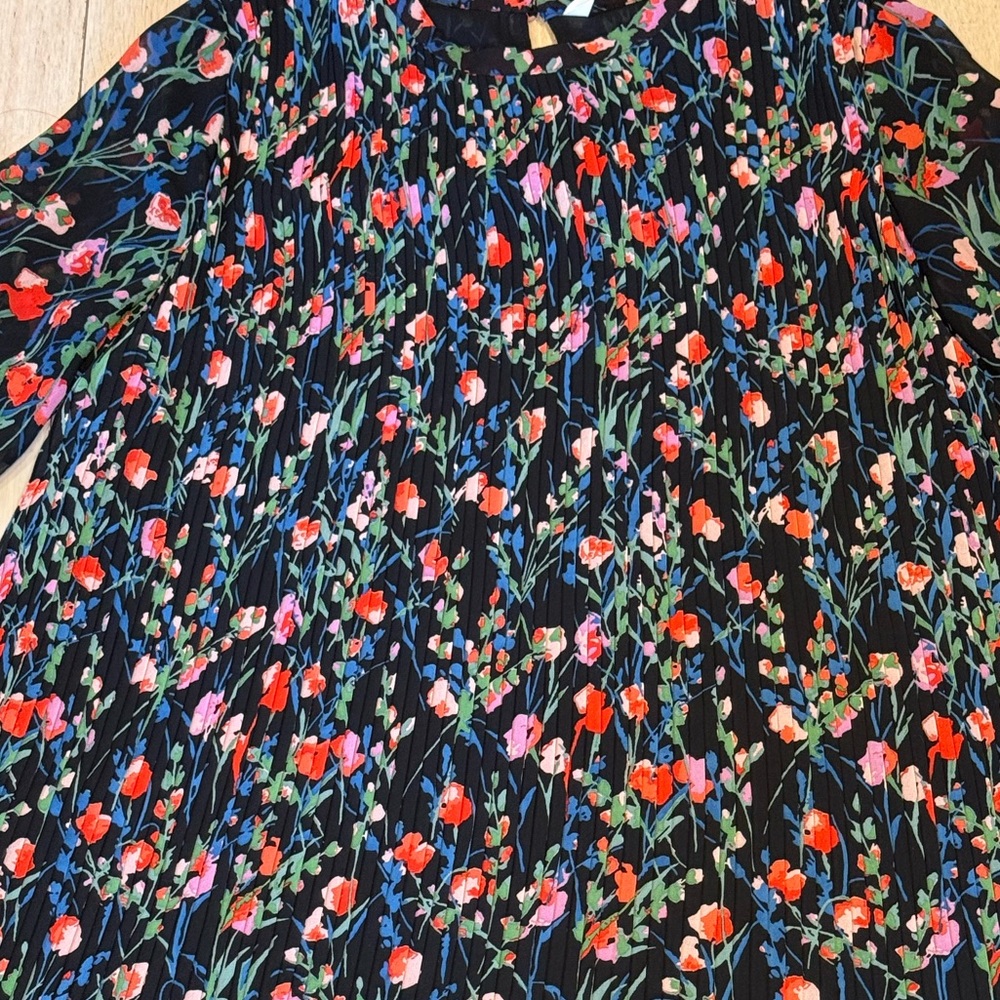Zara Multicolor Patterned Dress - Picture 6 of 7
